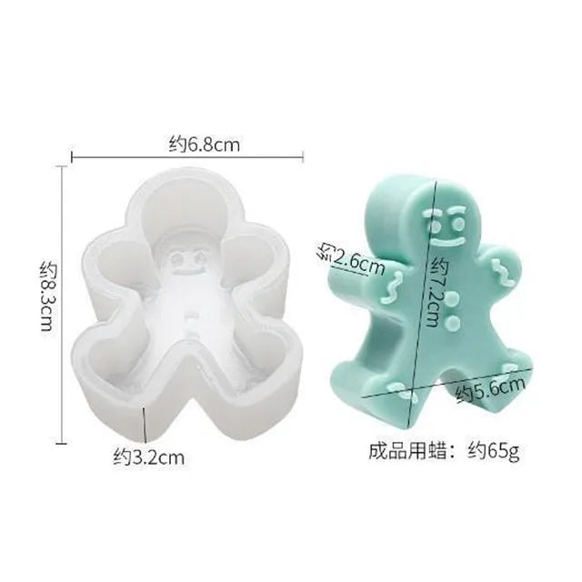 Amazee™ ADD-ON Christmas Series Silicone Candle Mold 15% OFF TOTAL (OPTIONAL)