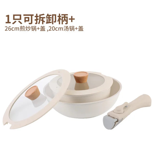 Amazee™ Detachable Handle Pot Set