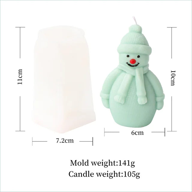 Amazee™ ADD-ON Christmas Series Silicone Candle Mold 15% OFF TOTAL (OPTIONAL)