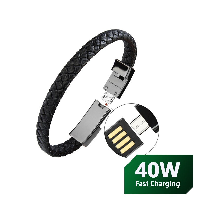 Amazee™ Cable Charging Wristband