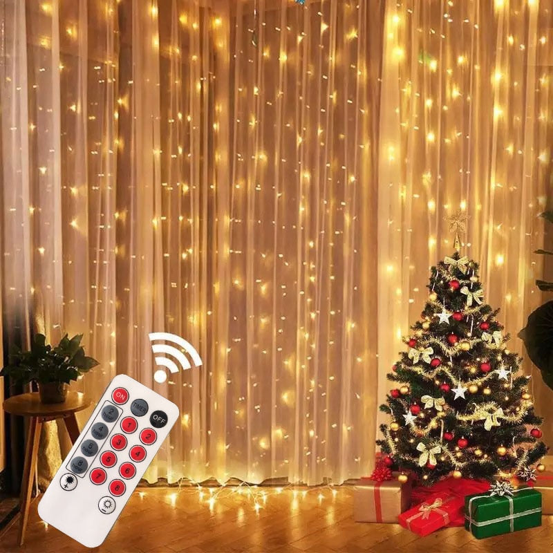 Amazee™ ADD-ON Christmas Curtain Lights 15% OFF TOTAL (OPTIONAL)