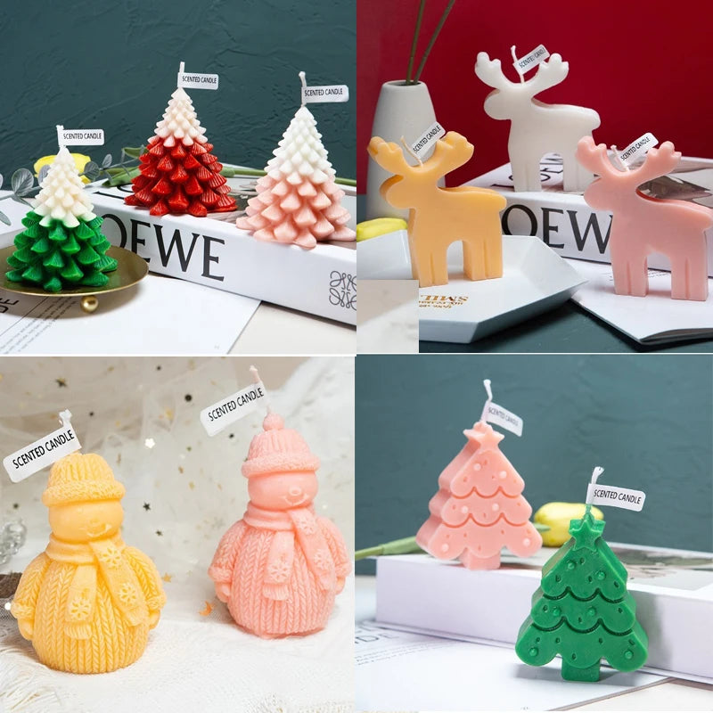 Amazee™ ADD-ON Christmas Series Silicone Candle Mold 15% OFF TOTAL (OPTIONAL)