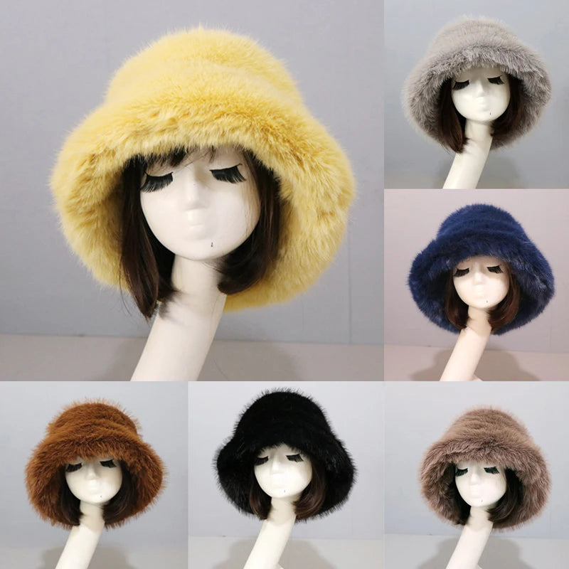 Amazee™ Faux Fur Bucket Hat